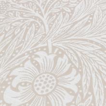 The Original Morris & Co Marigold Piped Jacquard Cushion Stone