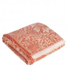 The Original Morris & Co Marigold Jacquard Throw Russet