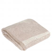 The Original Morris & Co Marigold Jacquard Throw Stone