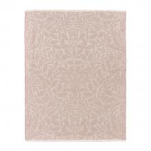 The Original Morris & Co Acorn Tonal Jacquard Throw Linen