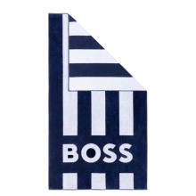 Boss Home Bath Beach Towel Navy