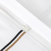 Boss Home B Check - Duvet Cover White