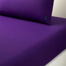 Ralph Lauren Home Polo Player II Fitted Sheet Chalet Purple