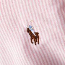 Ralph Lauren Home Oxford Kimono Robe Pink