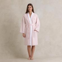 Ralph Lauren Home Oxford Kimono Robe Pink