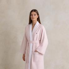 Ralph Lauren Home Oxford Kimono Robe Pink
