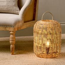 Nkuku Noko Rattan Lamp - Small