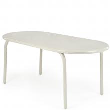 Tom Dixon Groove Obround Table Putty