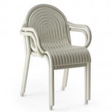Tom Dixon Groove Arm Chair Putty