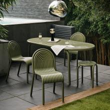 Tom Dixon Groove Side Chair Moss