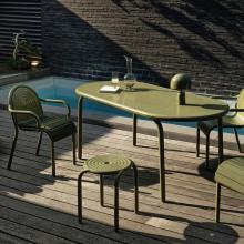 Tom Dixon Groove Seat Cushion Moss