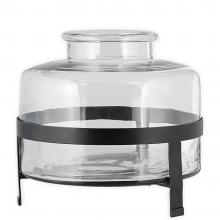 Nkuku Akoro Recycled Glass Vase - Clear