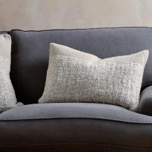 Nkuku Puli Recycled Linen Cushion Cover - Natural