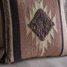 Nkuku Tussi Mara Cushion Cover Dusty Pink