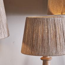 Nkuku Tiwa Woven Jute Lampshade Natural