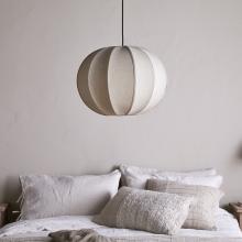 Nkuku Orisa Linen Lampshade Off White 