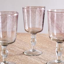 Nkuku Llanera Wine Glass Plum (Set of Four)