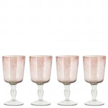 Nkuku Llanera Wine Glass Plum (Set of Four)
