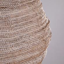 Nkuku Mukuni Wire Iron Lampshade | Brass