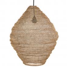 Nkuku Mukuni Wire Iron Lampshade | Brass