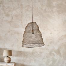 Nkuku Jatani Wire Iron Lampshade | Antique Brass