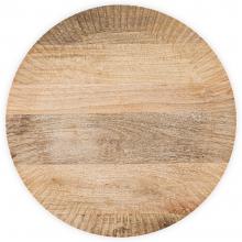 Nkuku Soria Mango Wood Lazy Susan Natural 