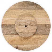 Nkuku Soria Mango Wood Lazy Susan Natural 