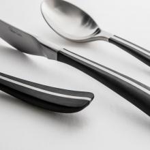 Robert Welch Designs Contour Noir Satin Cutlery Set
