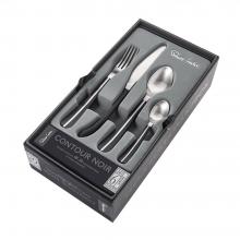 Robert Welch Designs Contour Noir Satin Cutlery Set