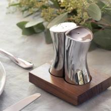 Robert Welch Designs Drift Salt & Pepper Shakers & Stand Set