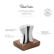Robert Welch Designs Drift Salt & Pepper Shakers & Stand Set