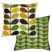 Orla Kiely Multi Stem Fern-Ochre Cushion