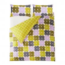Orla Kiely Textured Flower Duvet Cover Set