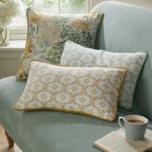 Laura Ashley Norton Cushion Ochre
