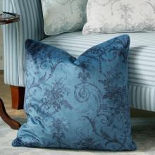 Laura Ashley Tuileries Cushion Midnight