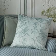 Laura Ashley Tuileries Cushion Sage