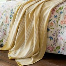 Laura Ashley Ardley Ochre Throw