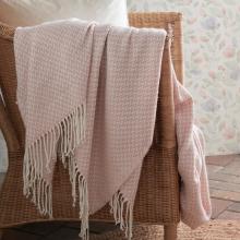 Laura Ashley Arya Blush Throw