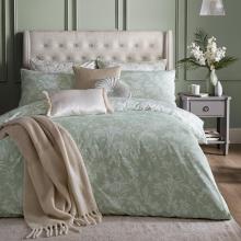 Laura Ashley Lloyd Duvet Cover Set Sage