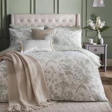 Laura Ashley Lloyd Duvet Cover Set Sage