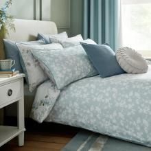 Laura Ashley Mirabelle Duvet Cover Set Pale Seaspray