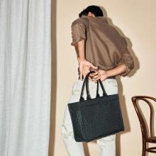 Souleway Star Explosion Black Large Tote Bag