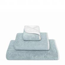 Graccioza Bicolore Towel White / Seamist