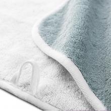 Graccioza Bicolore Towel White / Seamist