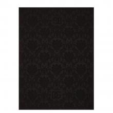 Dolce & Gabbana Casa Crosswise Jacquard Beach Towel Black