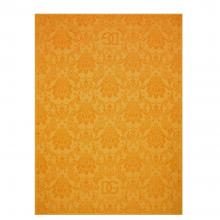Dolce & Gabbana Casa Crosswise Jacquard Beach Towel Yellow