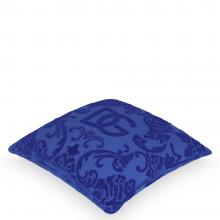 Dolce & Gabbana Casa Crosswise Outdoor Cushion Blue