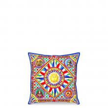 Dolce & Gabbana Casa Carretto Canvas Cushion 067