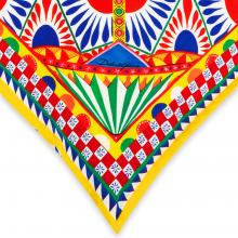 Dolce & Gabbana Casa Carretto Canvas Cushion 091