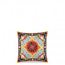 Dolce & Gabbana Casa Carretto Duchesse Cotton Cushion 081